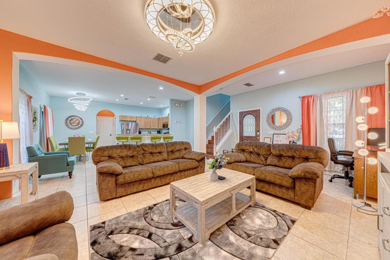 Affordable 4 Bedroom Luxury Villa Near Disney/Private Pool/Arcade/Game Room Orlando Exterior foto