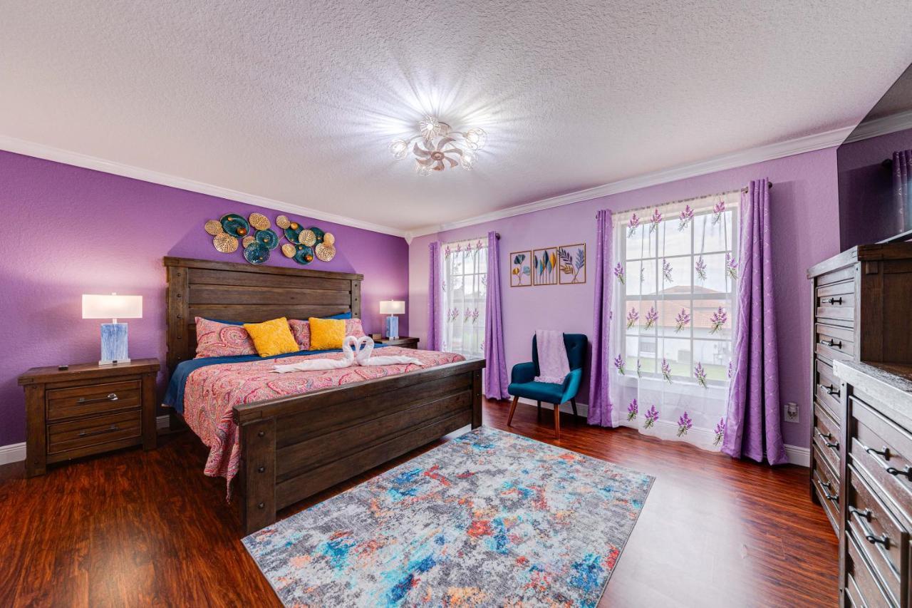 Affordable 4 Bedroom Luxury Villa Near Disney/Private Pool/Arcade/Game Room Orlando Exterior foto